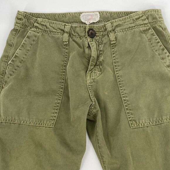 Current Elliott|Revolve The Army Cargo Pants Slim Leg Green Pockets Size 24/0 - Picture 3 of 13